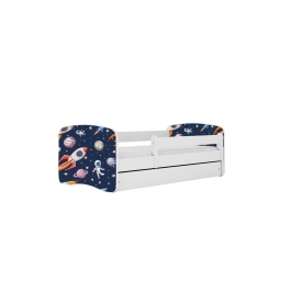 Bed babydreams blue cosmos with drawer with mattress 160/80