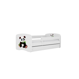 Bed babydreams blue panda 2 with drawer with mattress 160/80