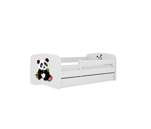 Bed babydreams white panda 2 with drawer with mattress 180/80