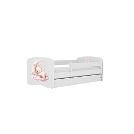 Bed babydreams green dream with drawer with mattress 140/70