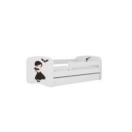 Bed babydreams pink wednesday without drawer with mattress 160/80