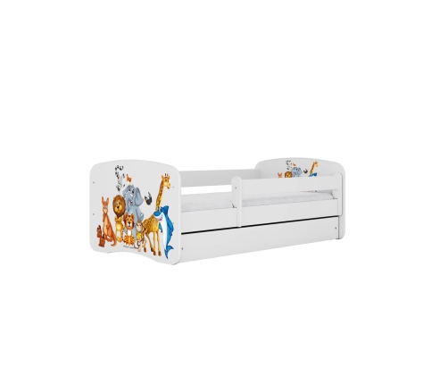 Bed babydreams pink animals with drawer with mattress 180/80