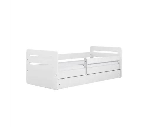 Łóżko tomi białe z szufladą materac 180/80