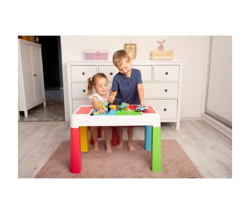 Galdiņš+krēsliņš TEGGI MULTIFUN multicolor