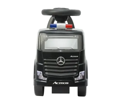 Детская машина-каталка Milly Mally Mercedes-Benz Actros Police Black