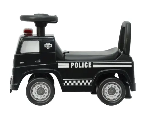 Детская машина-каталка Milly Mally Mercedes-Benz Actros Police Black