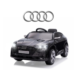 Bērnu elektroauto Audi E-Tron Sportback 4x4 Black