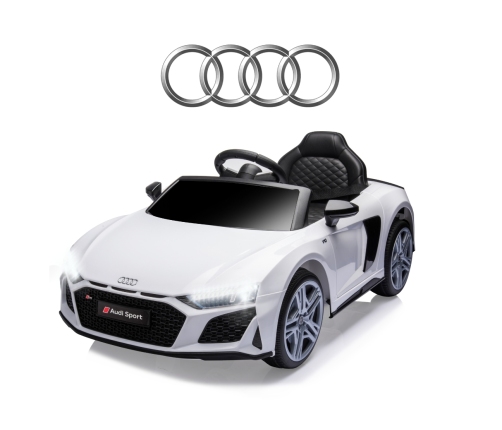 Bērnu elektroauto Audi R8 Spyder White