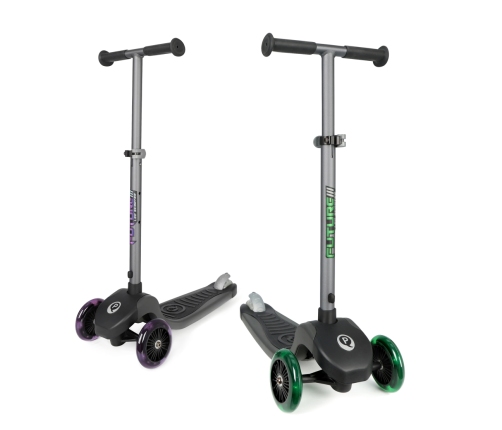 Skrejritenis Qplay Hulajnoga Future Eco Purple