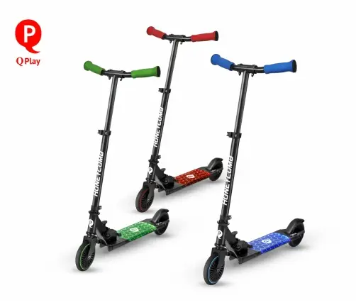 Skrejritenis Qplay Hulajnoga Honeycomb Green