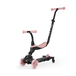 Skrejritenis Qplay Hulajnoga Sema Evo 3in1 Coral Pink