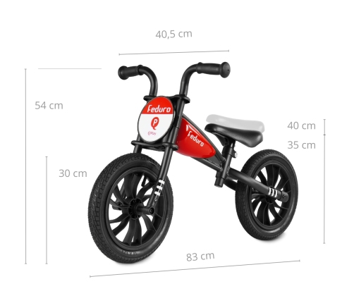 Balansa ritenis Qplay Feduro Red