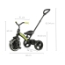 Bērnu trīsritenis Qplay Elite Plus New Green