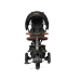 Bērnu trīsritenis Qplay Rito Deluxe Rubber Black