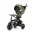 Bērnu trīsritenis Qplay Rito Deluxe Rubber Olive
