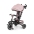 Bērnu trīsritenis Milly Mally Stanley Rubber New Pink