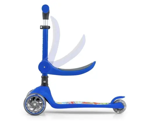Skrejritenis Milly Mally Fuzzy Blue