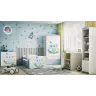 Szafa babydreams niebieska słonik