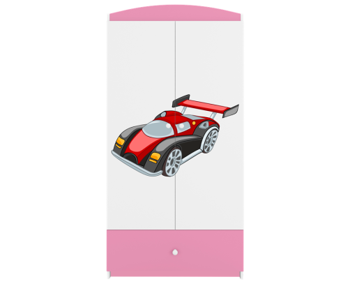 Szafa babydreams różowa auto wyścigowe