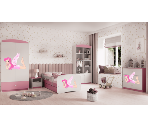 Szafa babydreams różowa wróżka ze skrzydełkami