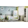 Szafa babydreams zielona słonik
