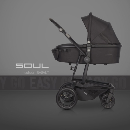 Easygo Soul Basalt Baby stroller with carrycot