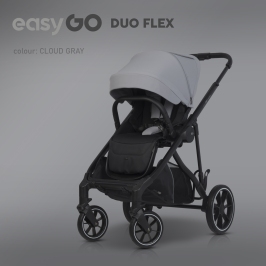EasyGo Duoflex Cloudy Gray Stroller