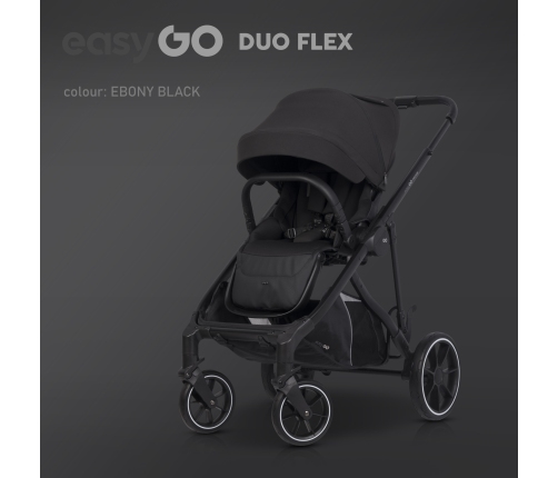 EasyGo Duoflex Ebony Black Pastaigu rati