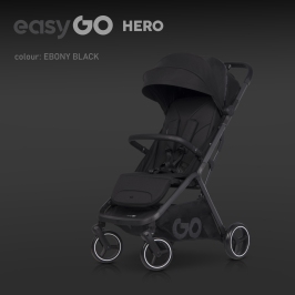 EasyGo Hero Ebony Black Stroller