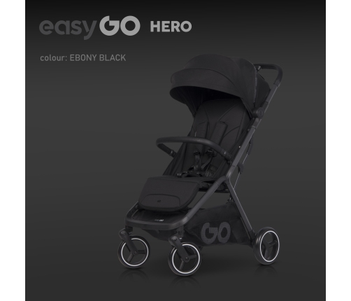 EasyGo Hero Ebony Black Stroller