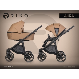 Riko Aura 02 Camel Bērnu rati 2 in 1