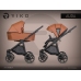 Riko Aura 03 Cognac Bērnu rati 2 in 1