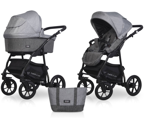 Riko Basic Bella 01 Stone Bērnu rati 2in1