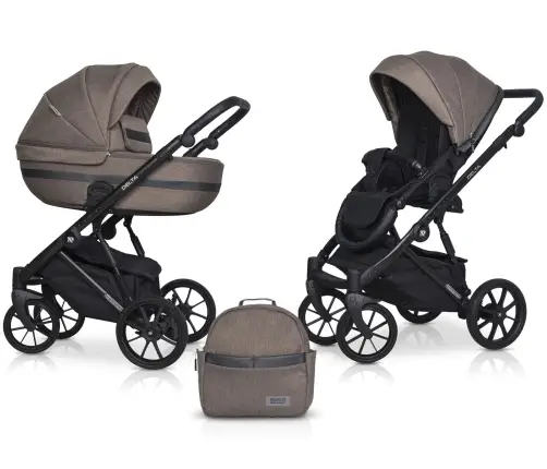 Riko Basic Delta 03 Cappucino Bērnu rati 2in1