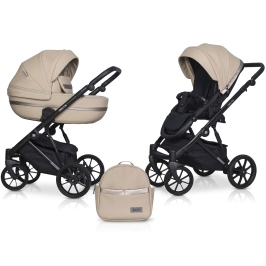 Riko Basic Delta Ecco 11 Camel Bērnu rati 2in1
