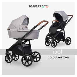 Riko Basic Idol 01 Stone Bērnu ratiņi 2in1