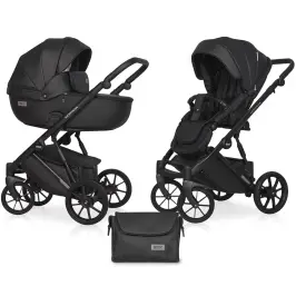 Riko Basic Montana Ecco 12 Carbon Bērnu ratiņi 2in1