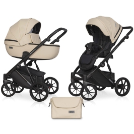 Riko Basic Montana Ecco 15 Almond Bērnu rati 2 in 1