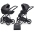 Riko Basic Pacco 04 Carbon Bērnu rati 2 in 1