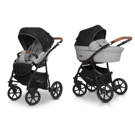 Riko Basic Plus GreyFox Bērnu rati 2 in 1