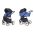 Riko Basic Sport Racing Blue Детская коляска 2 в 1