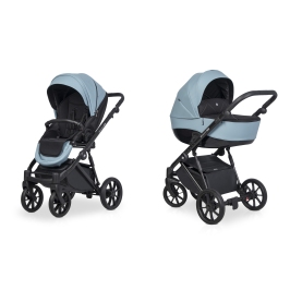 Riko Brano Pro Crystal Blue Bērnu rati 2 in 1