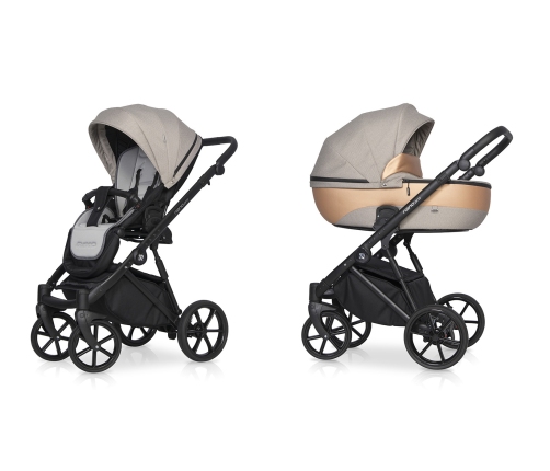 Riko Nano Pro Caramel Детская коляска 2in1