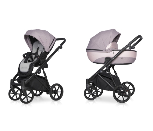 Riko Nano Pro Pearl Pink Bērnu rati 2 in 1