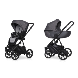 Riko Nesa Anthracite Bērnu rati 2in1