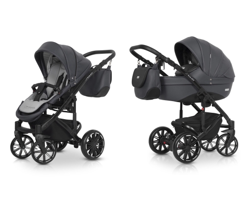 Riko Sigma Anthracite Bērnu rati 2in1
