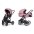 Riko Trex Energy Pink Bērnu rati 2in1