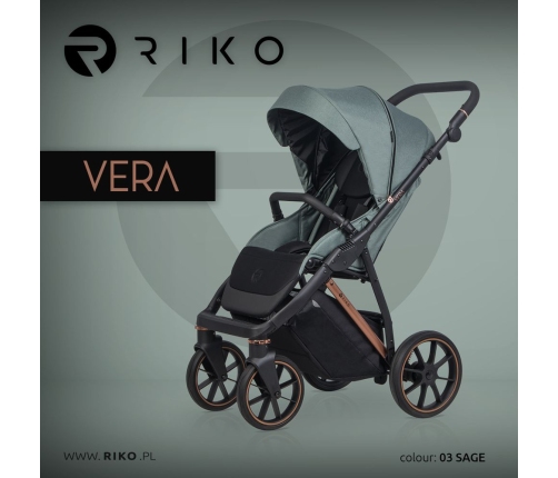 Riko Vera 03 Sage Pastaigu Ratiņi