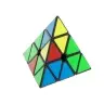PYRAMINX puzzle kubs spēle Black MoYu