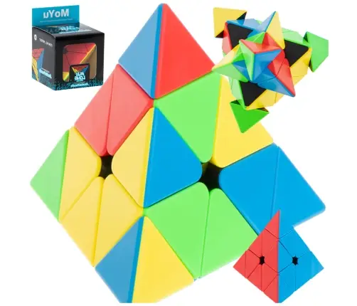Mīklu klucīšu spēle PYRAMINX MoYu